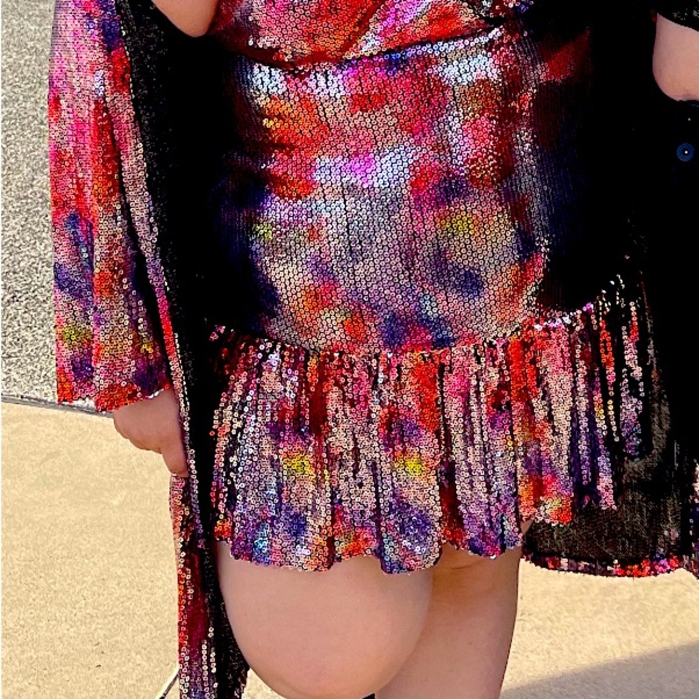 Sparkly Sequin Dress - Southern Fried Chics - 3XL